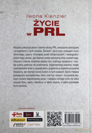 Życie W Prl - Iwona Kienzler [KSIĄŻKA]