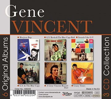 Gene Vincent: 6 Original Albums [BOX] [3CD]