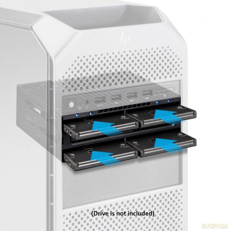 FlexiDock IcyDock 4x 2.5" to 1x5.25"bay