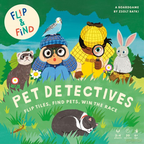 Flip and Find Pet Detectives [KSIĄŻKA]