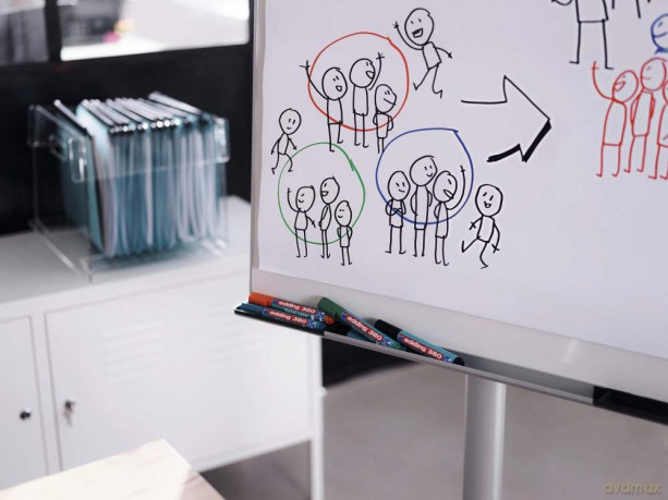 Flipchartmarker Ed380,schwarz