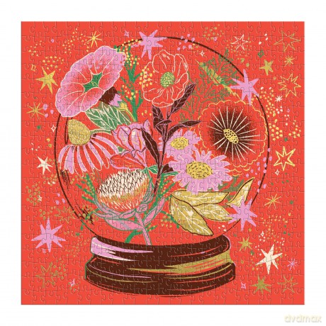 Flower Gazing 500 Piece Foil Puzzle [KSIĄŻKA]