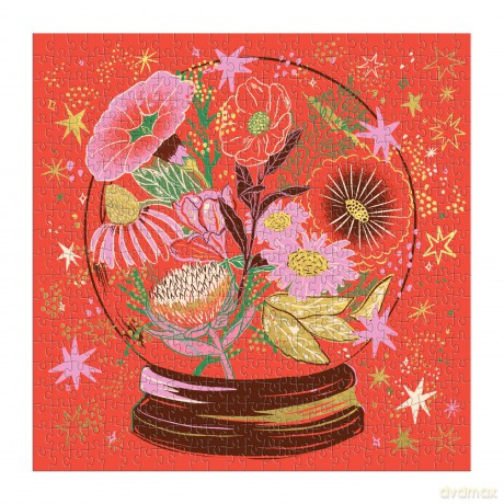 Flower Gazing 500 Piece Foil Puzzle [KSIĄŻKA]