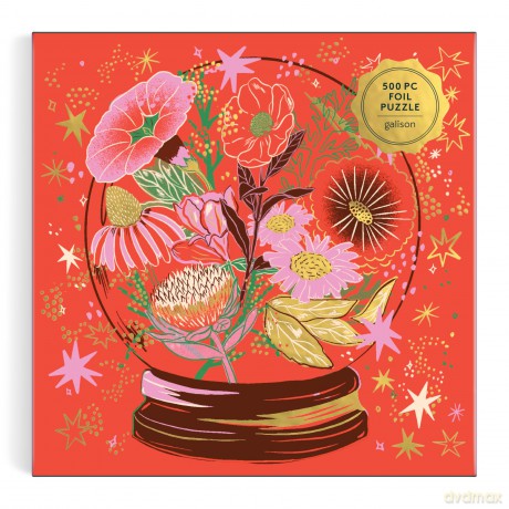 Flower Gazing 500 Piece Foil Puzzle [KSIĄŻKA]