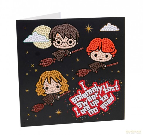 Flying High 18x18cm Crystal Art Card