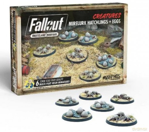 Modiphius Entertaint Ltd: Fo Ww Dtr Mirelurk Hatchlings
