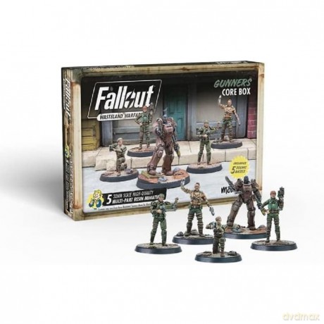 Modiphius Entertaint Ltd: Fo Ww Gunners Core Box