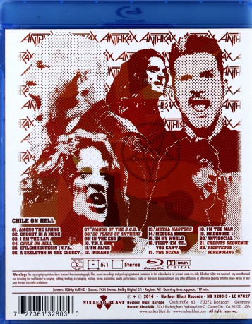 Anthrax: Chile On Hell [Blu-Ray]