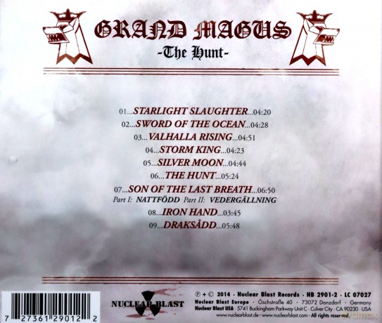 Grand Magus: The Hunt [CD]