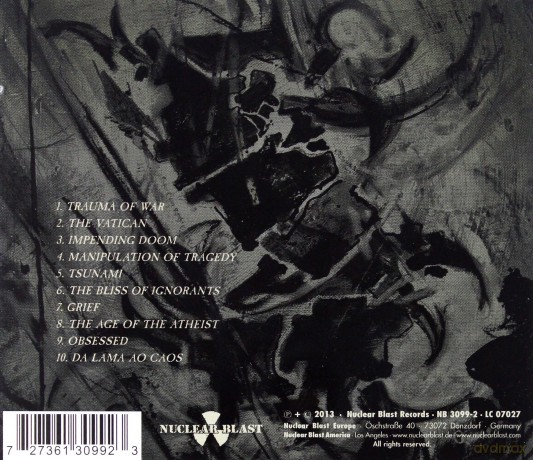 Sepultura: The Mediator Between Head And Hands Must Be [CD]
