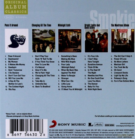Smokie: Original Album Classics [BOX] [5CD]