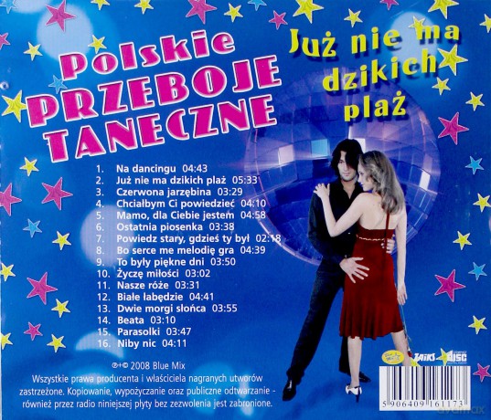 Polskie przeboje taneczne - Już nie ma dzikich plaż [CD]