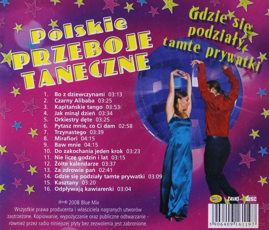 Zespół Starling: Polskie przeboje taneczne - Gdzie się podziały tamte prywatki [CD]
