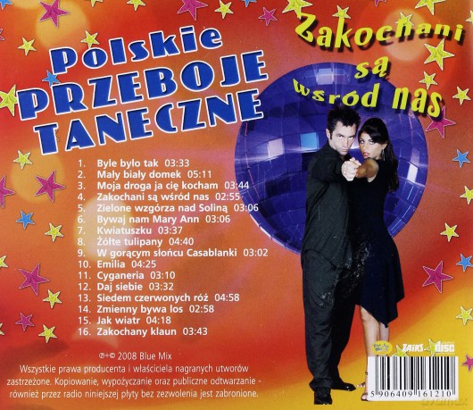Polskie przeboje taneczne - Zakochani są wśród nas [CD]
