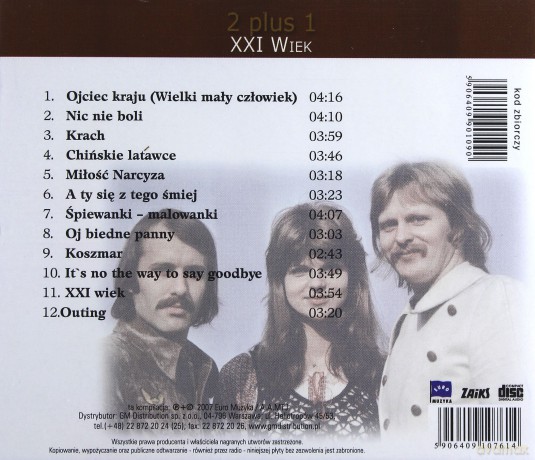 2 plus 1: Platynowe przeboje - XXI wiek [CD]
