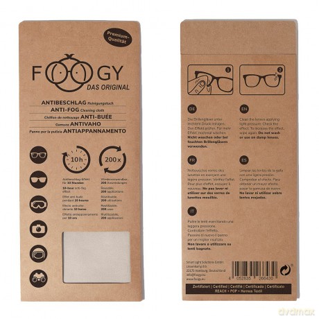 Foogy Brillen Antibeschlag- und Reinigun