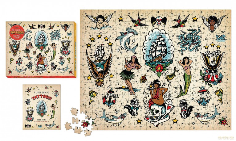 For the Love of Tattoos 500Piece Puzzle [KSIĄŻKA]