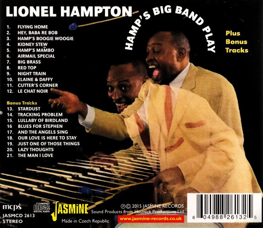 Lionel Hampton: Hamp's Big Band Play [CD]