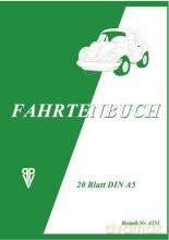 Formularbuch 4251 Fahrtenbuch, Pkw mit K