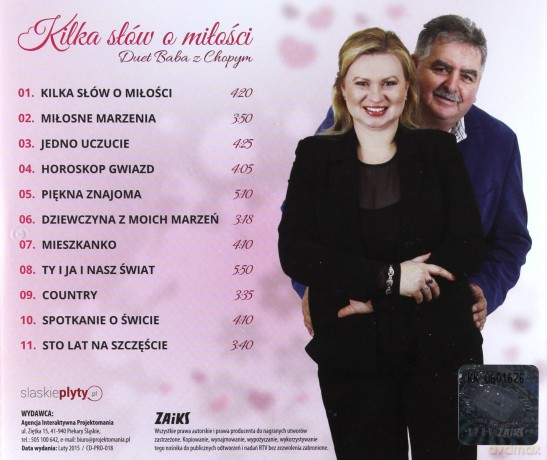 Duet Baba z Chopym: Kilka słów o miłości [CD]