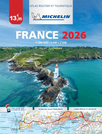 France 2026 Atlas Paperback [KSIĄŻKA]
