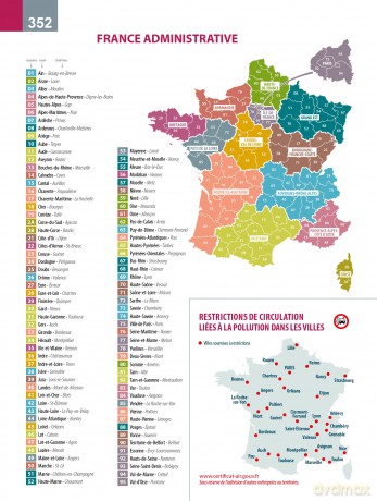 France 2026 Atlas Paperback [KSIĄŻKA]