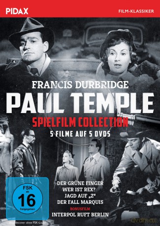Francis Durbridge: Paul Temple Spielfilm Collection - 5 Filme [5DVD]
