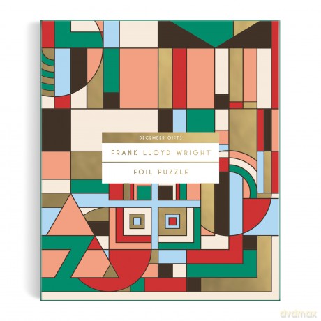 Frank Lloyd Wright December Gifts 1000 Piece Foil Puzzle [KSIĄŻKA]