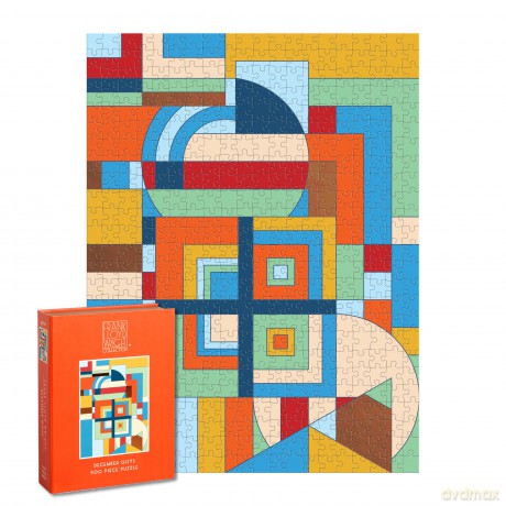 Frank Lloyd Wright December Gifts 500 Piece Book Puzzle [KSIĄŻKA]