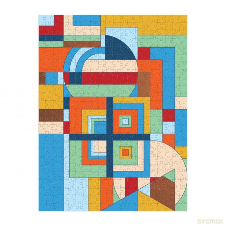 Frank Lloyd Wright December Gifts 500 Piece Book Puzzle [KSIĄŻKA]