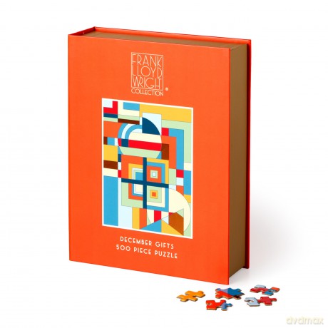 Frank Lloyd Wright December Gifts 500 Piece Book Puzzle [KSIĄŻKA]