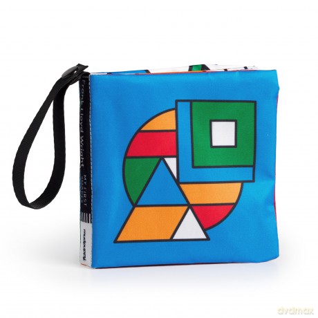 Frank Lloyd Wright My First Shapes Crinkle Fabric Stroller Book [KSIĄŻKA]