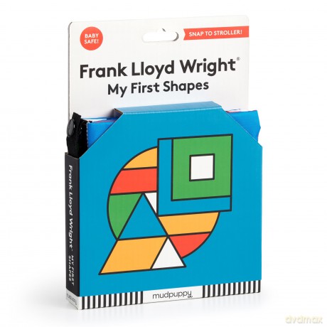 Frank Lloyd Wright My First Shapes Crinkle Fabric Stroller Book [KSIĄŻKA]