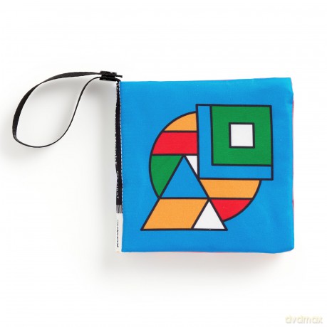 Frank Lloyd Wright My First Shapes Crinkle Fabric Stroller Book [KSIĄŻKA]
