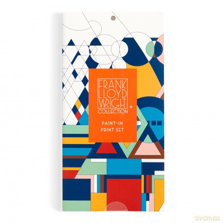 Frank Lloyd Wright PaintIn Postcard Set [KSIĄŻKA]