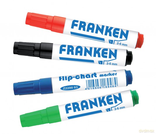 Franken: FRANKEN Flipchart-Marker farbsortiert 2,