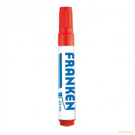Franken: FRANKEN Flipchart-Marker rot 2,0 - 6,0 m