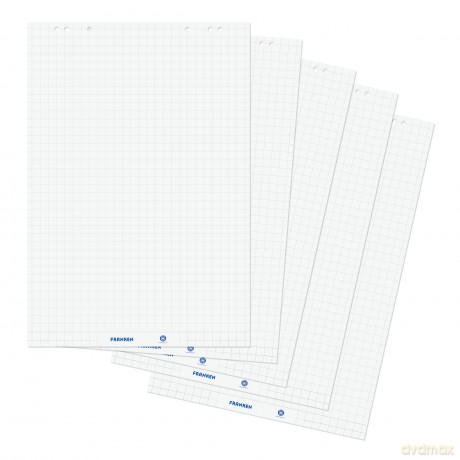 Franken: FRANKEN Flipchart-Papier kariert 68,0 x
