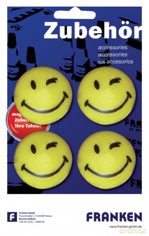 Franken: FRANKEN Happy Magnets Magnete Motiv, Kun