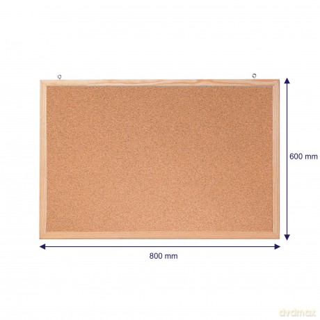 FRANKEN Pinnwand 80,0 x 60,0 cm Kork b