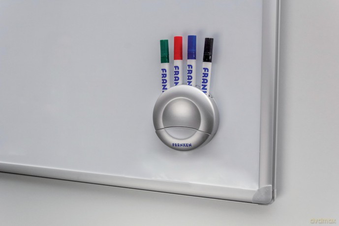 Franken: FRANKEN Stiftehalter silber Kunststoff 4