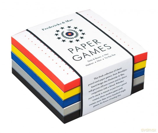 Fredericks Mae Paper Games [KSIĄŻKA]