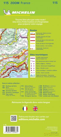 French Riviera Esterel Zoom Map 115 [KSIĄŻKA]