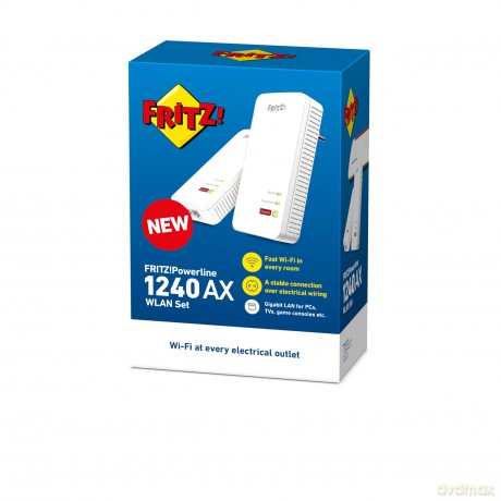 FRITZ! Powerline 1240 AX WLAN Set intern