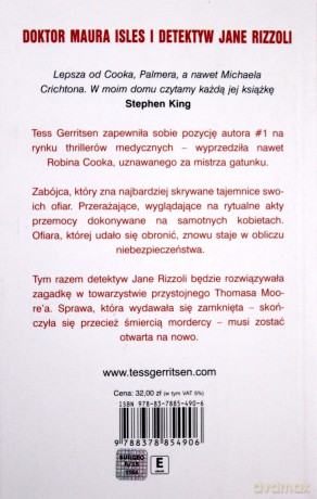 Chirurg - Tess Gerritsen [KSIĄŻKA]