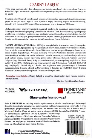 Czarny Łabędź - Nassim Nicholas Taleb [KSIĄŻKA]