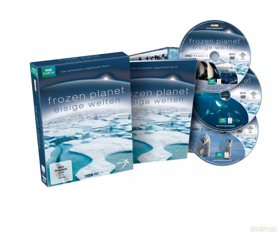 Frozen Planet-Eisige Welten-Komp.ungekr [3DVD]