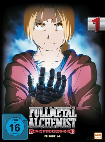 Fullmetal Alchemist: Brotherhood - Volume 1 - Folge 01-08 [2DVD]