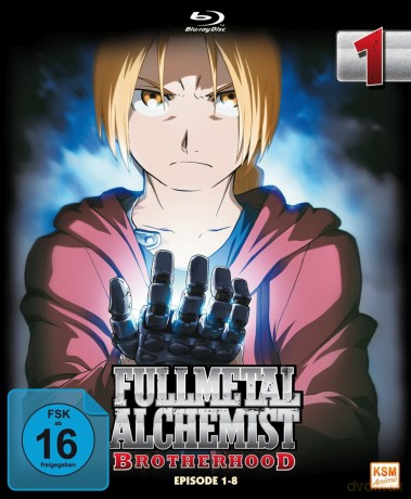 Fullmetal Alchemist: Brotherhood - Volume 1 - Folge 01-08 [Blu-Ray]