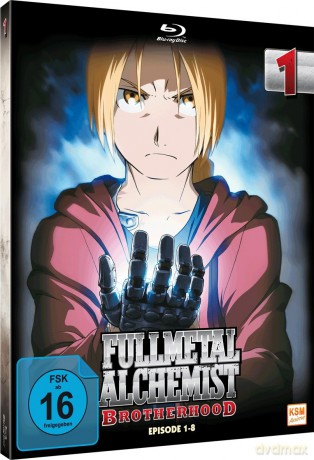 Fullmetal Alchemist: Brotherhood - Volume 1 - Folge 01-08 [Blu-Ray]